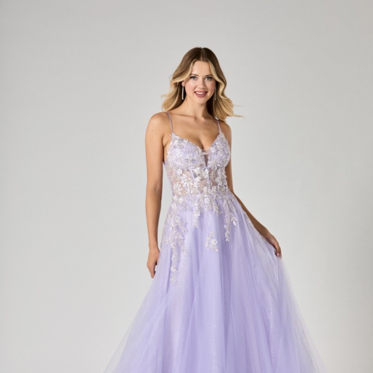 Abito da ballo Tiffanys Quinn Lilla TFY