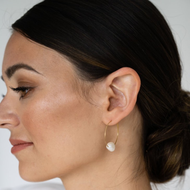 Arianna Boucles d'oreilles simples en perles ARE696