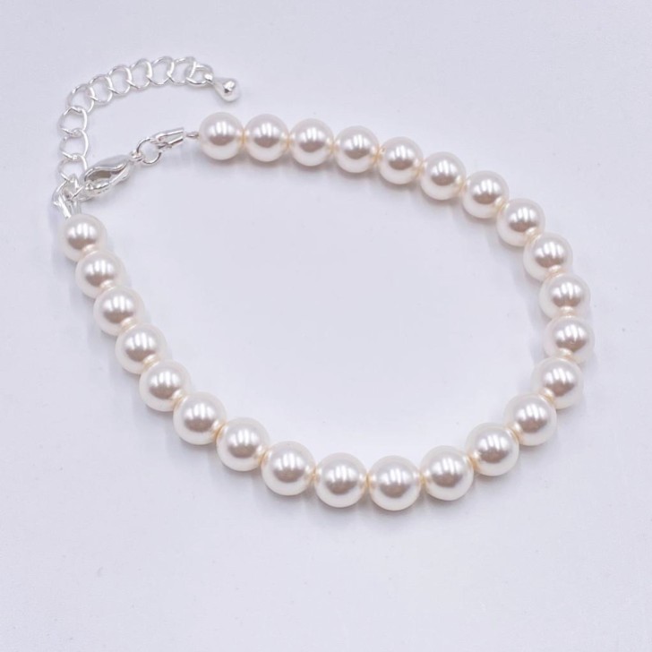 Arianna Simple Pearl Bracelet