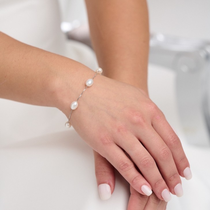 Bracciale di perle d'acqua dolce Kala