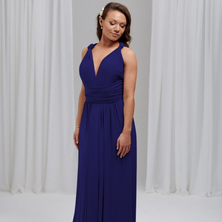 Emily Rose Royal Blue Multiway Bridesmaid Dress (Taille unique)