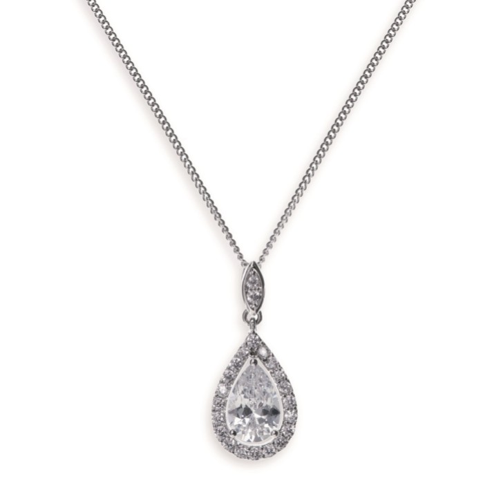 Ivory and Co Collier à pendentifs en cristal Belmont