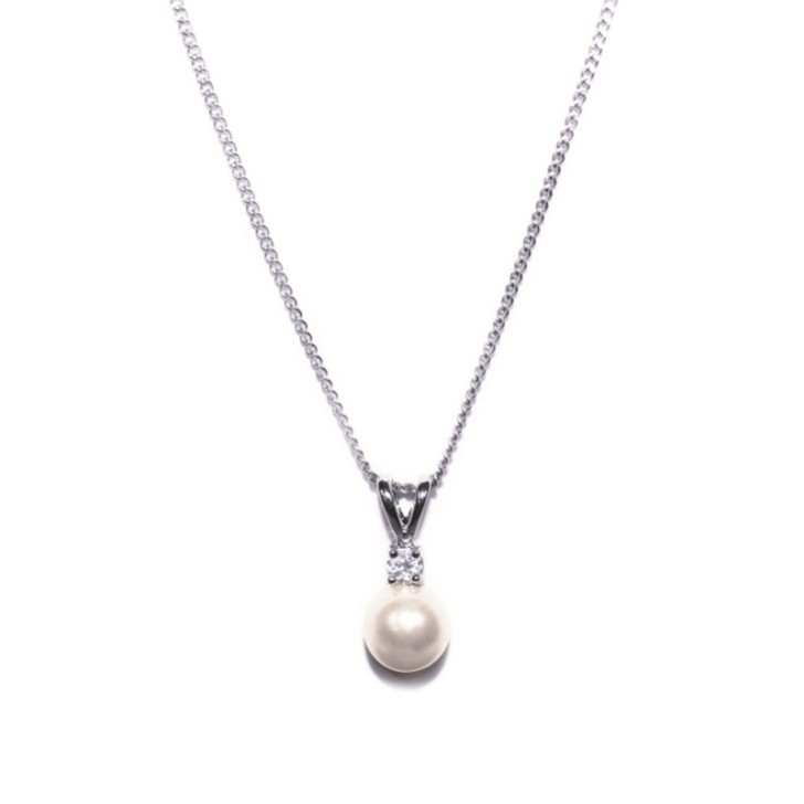 Ivory and Co Klassische Perlen-Anhänger-Halskette