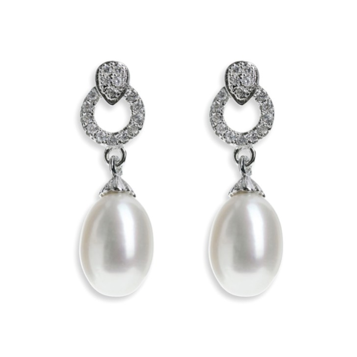 Ivory and Co Pendants d'oreilles Stockholm en perles