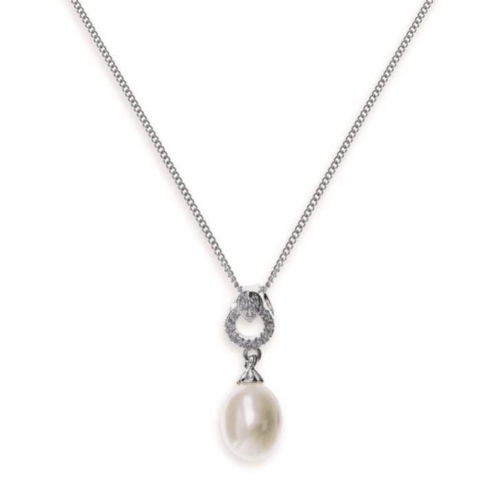 Ivory and Co Stockholm Pearl Pendant Necklace