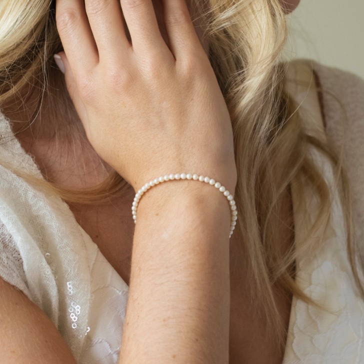 Ivory and Co Zurich Bracciale di perle delicate