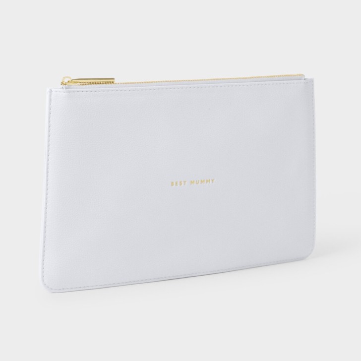 Katie Loxton astuccio per sentimenti 'Best Mummy' blu polvere