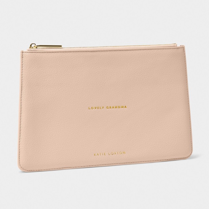 Katie Loxton astuccio per sentimenti 'Lovely Grandma' rosa pastello