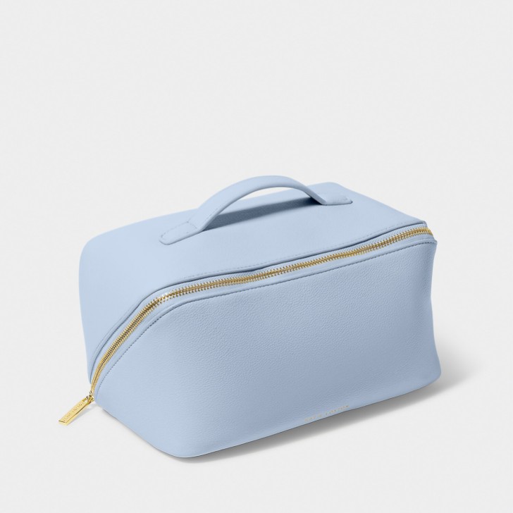 Katie Loxton Borsa per il trucco e il bucato Aura blu grande