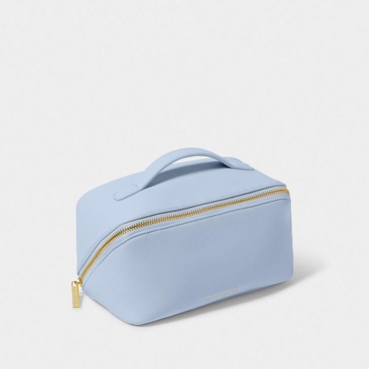 Katie Loxton Borsa per il trucco e il bucato Aura blu media