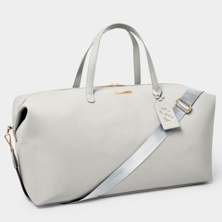 Katie Loxton Borsone Holdall grigio per il fine settimana