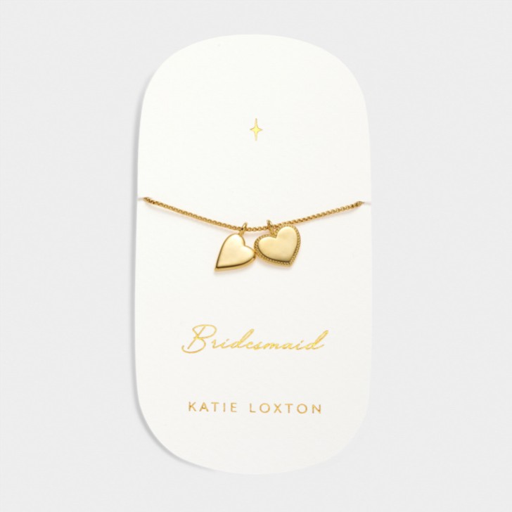 Katie Loxton bracciale con ciondolo da sposa in oro 