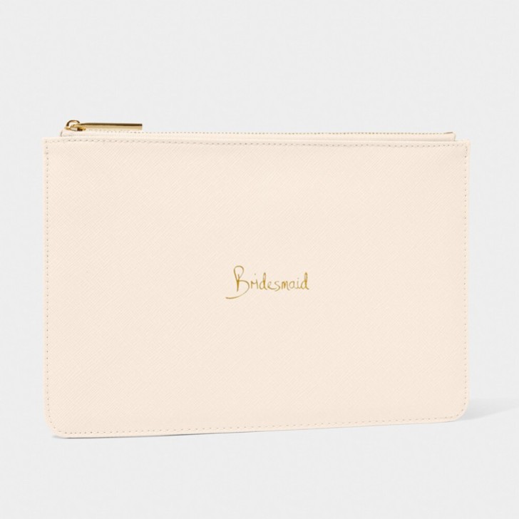 Katie Loxton 'Bridesmaid' Eggshell Perfect Pouch