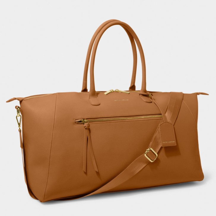 Katie Loxton Chelsea Cognac Weekend Holdall Duffle Bag