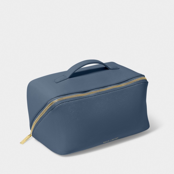 Katie Loxton Grande trousse de maquillage et de toilette marine