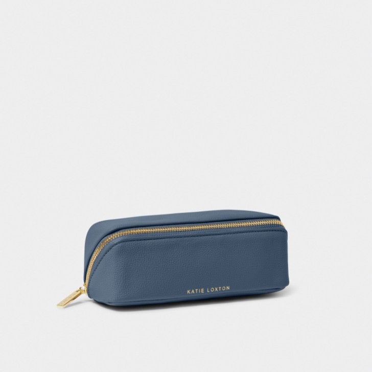 Katie Loxton Kleine Kosmetiktasche in Marineblau