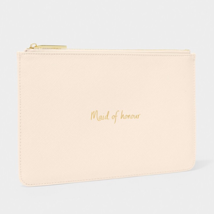 Katie Loxton 'Maid of Honour' Eggshell Perfect Pouch