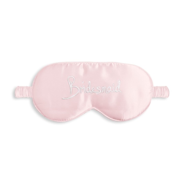 Katie Loxton maschera per gli occhi in raso rosa 