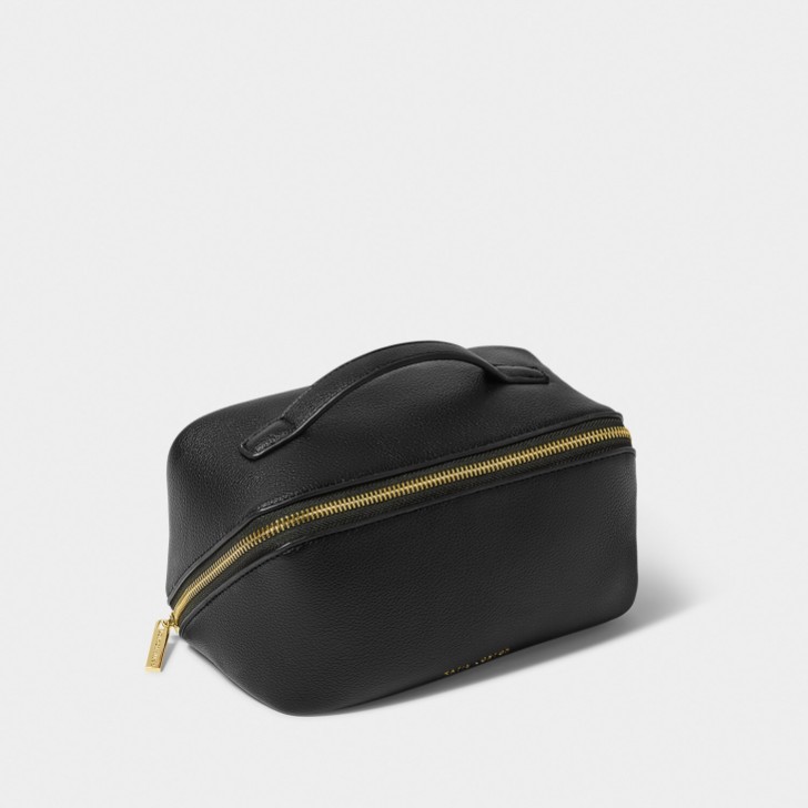 Katie Loxton Medium Black Makeup and Wash Bag