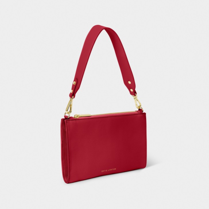 Katie Loxton Sac à bandoulière Reya Garnet Red