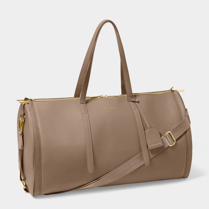 Katie Loxton Sac de week-end à vêtements dépliable Moka