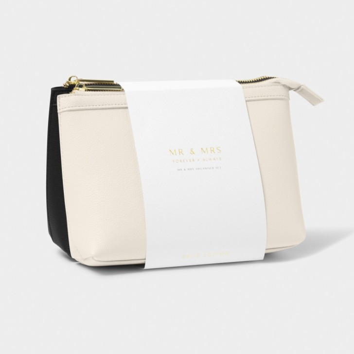 Katie Loxton Wash Bags Set 'Mr' and 'Mrs'