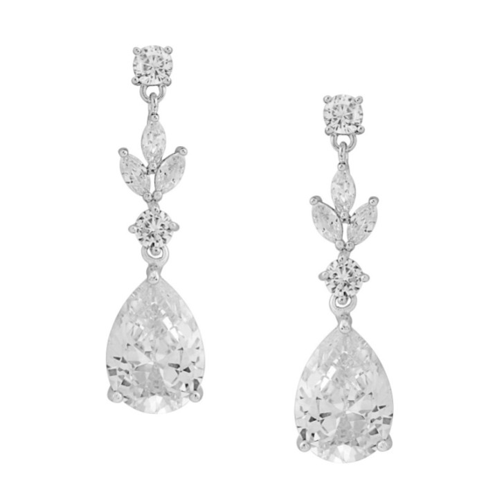 Lilibeth - Pendants d'oreilles en zircon cubique