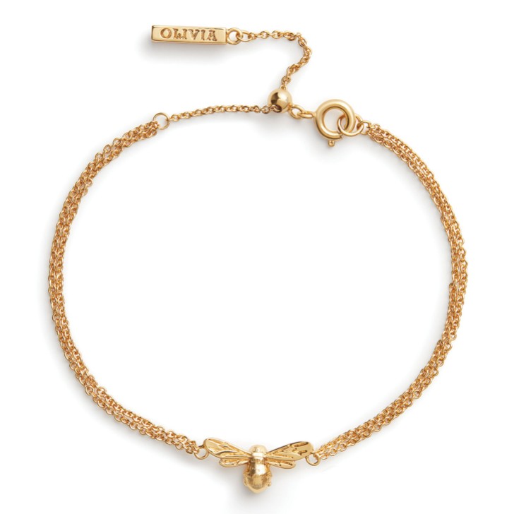 Olivia Burton Bracciale d'oro con api