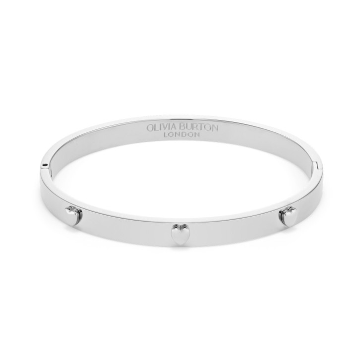 Olivia Burton Bracelet mini-cœur en argent