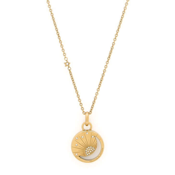 Olivia Burton Collana con ciondolo Celestial Sun placcato oro