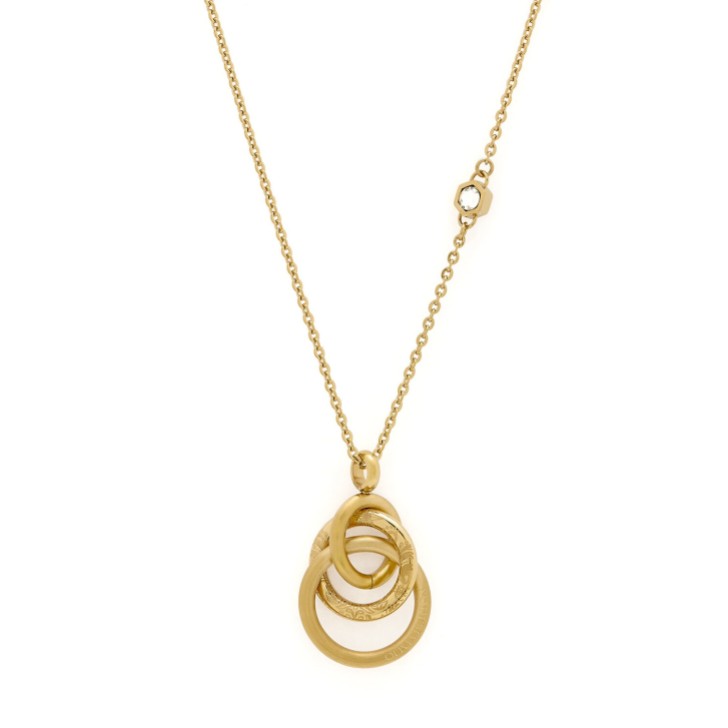Olivia Burton Encircle Gold Plated Pendant Necklace