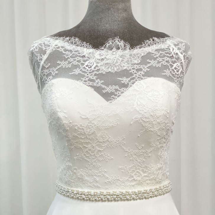 Perfect Bridal Ceinture de mariage Odessa en perles et perles