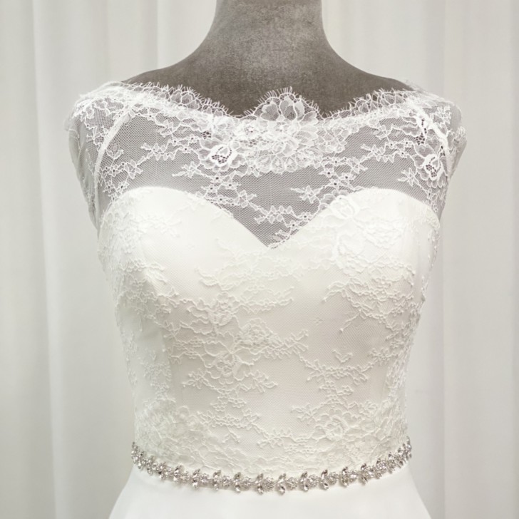 Perfect Bridal Leona Thin Diamante Wedding Belt