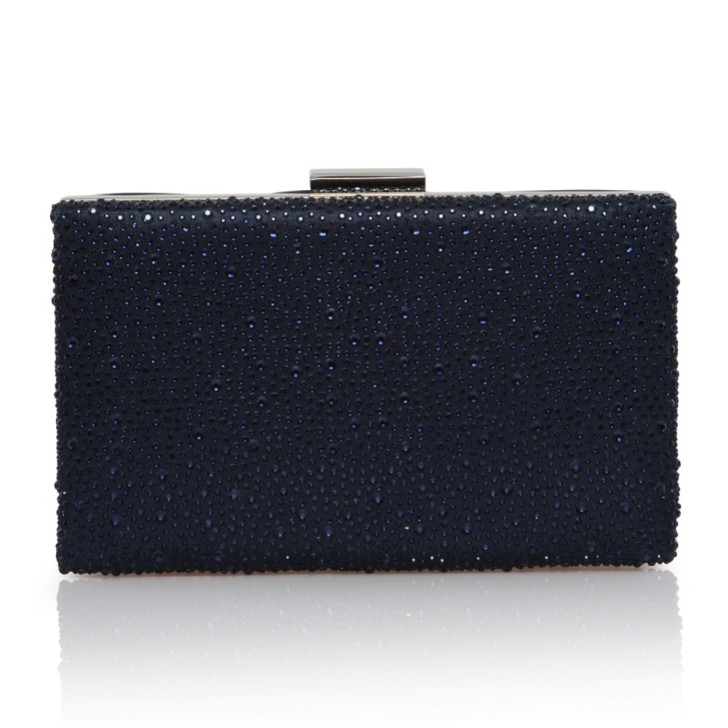 Perfect Bridal Pochette a scatola scintillante Sorrel Navy