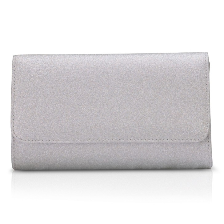 Perfect Bridal Pochette Evie argento lucido