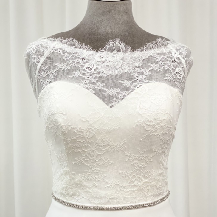 Perfect Bridal Rhiannon Thin Sparkly Diamante Kleid Gürtel