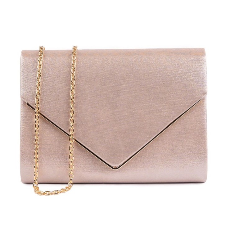 Pochette Paradox London Darcy Nude Shimmer