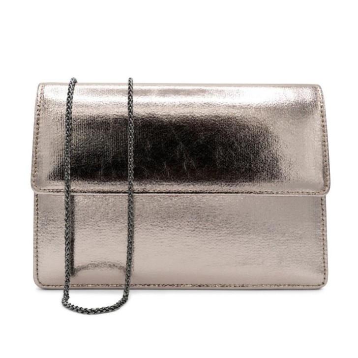 Pochette Paradox London Darlene Pewter Metallic