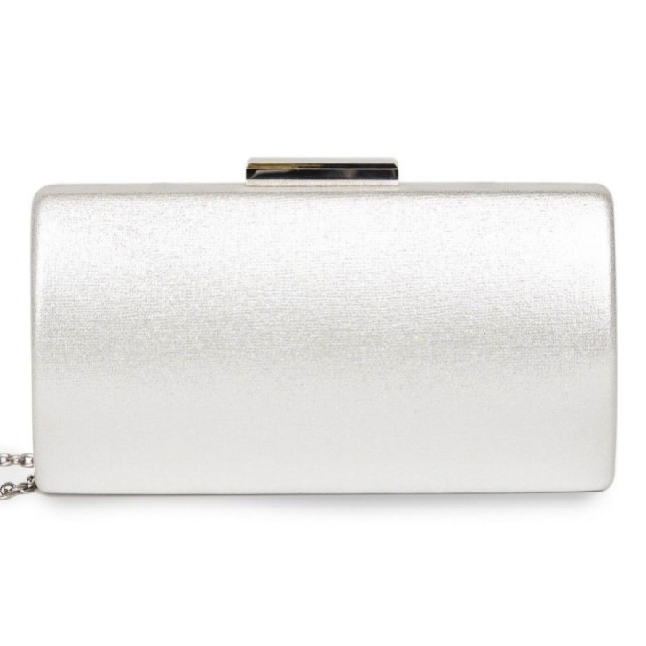 Pochette Paradox London Dionne Silver Shimmer Box