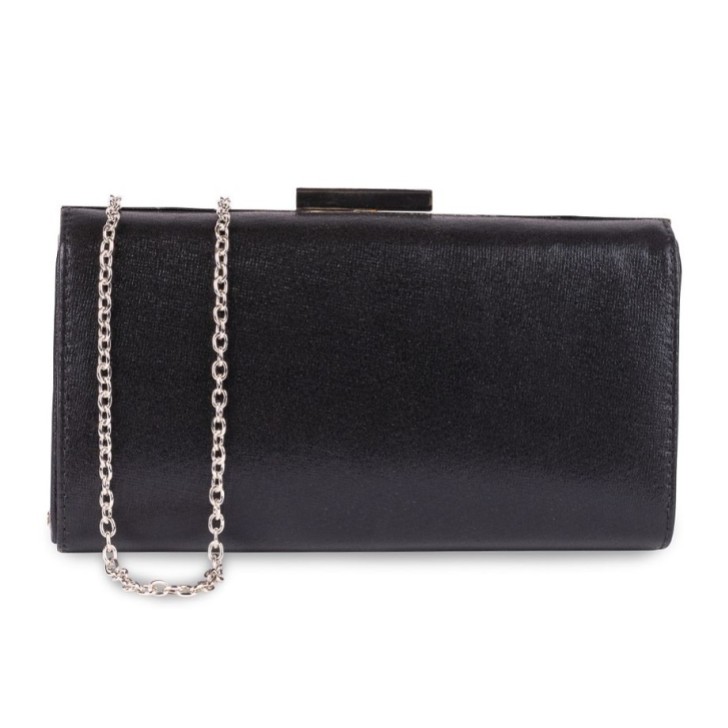 Pochette Paradox London Doria Black Shimmer Box