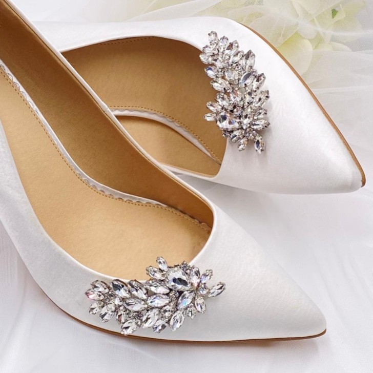 Spirit Crystal Embellished Shoe Clips