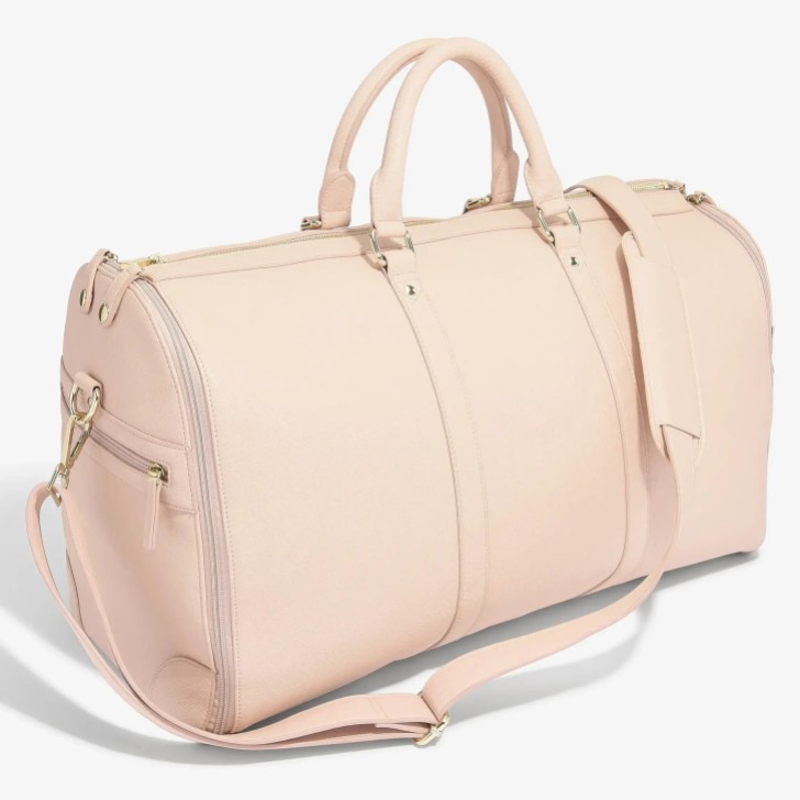 Stackers Blush Pink Garment Weekend Bag