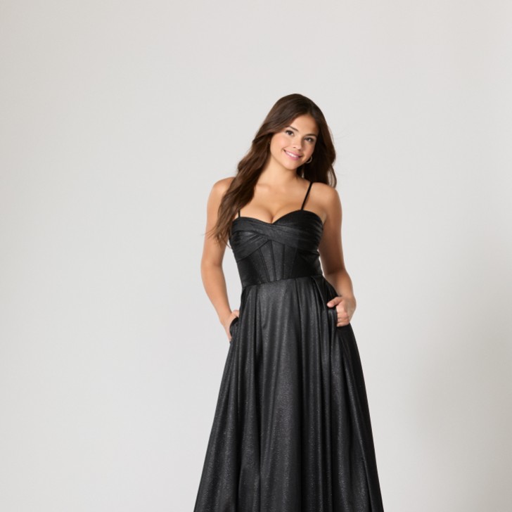 Tiffanys Ellis Black TFY Prom Dress
