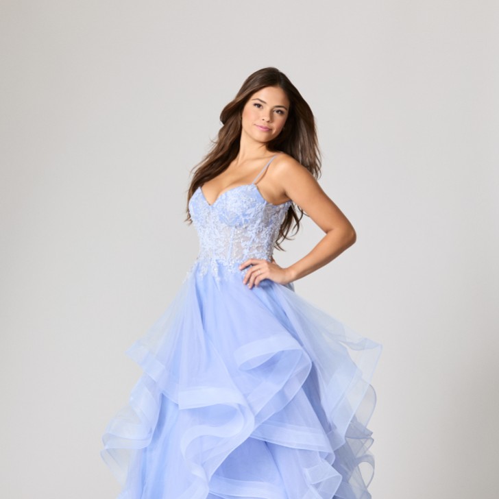 Tiffanys Hayley Indigo TFY Prom Dress
