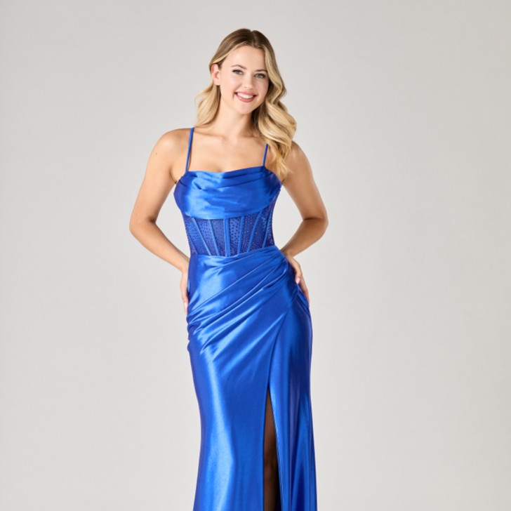 Tiffanys Lulu Royal Blue TFY Prom Dress