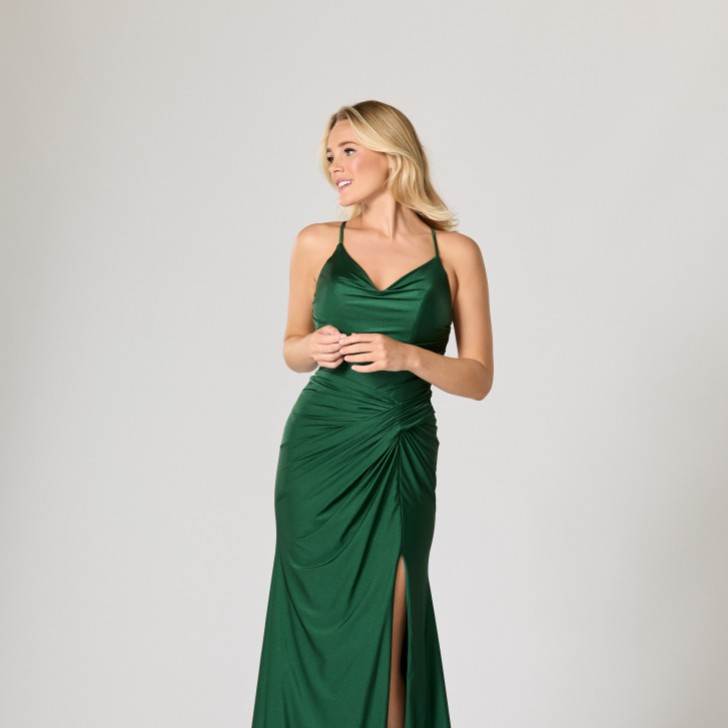 Tiffanys Ophelia Dark Green TFY Prom Dress