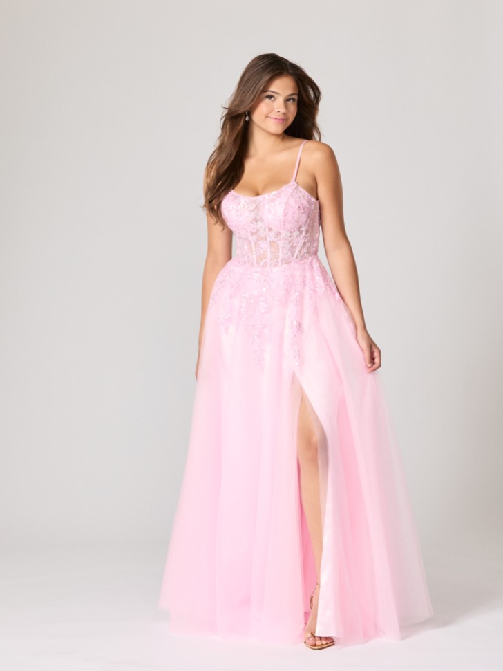 Tiffanys Ariel Sweet Pink TFY Robe de bal de fin d'année
