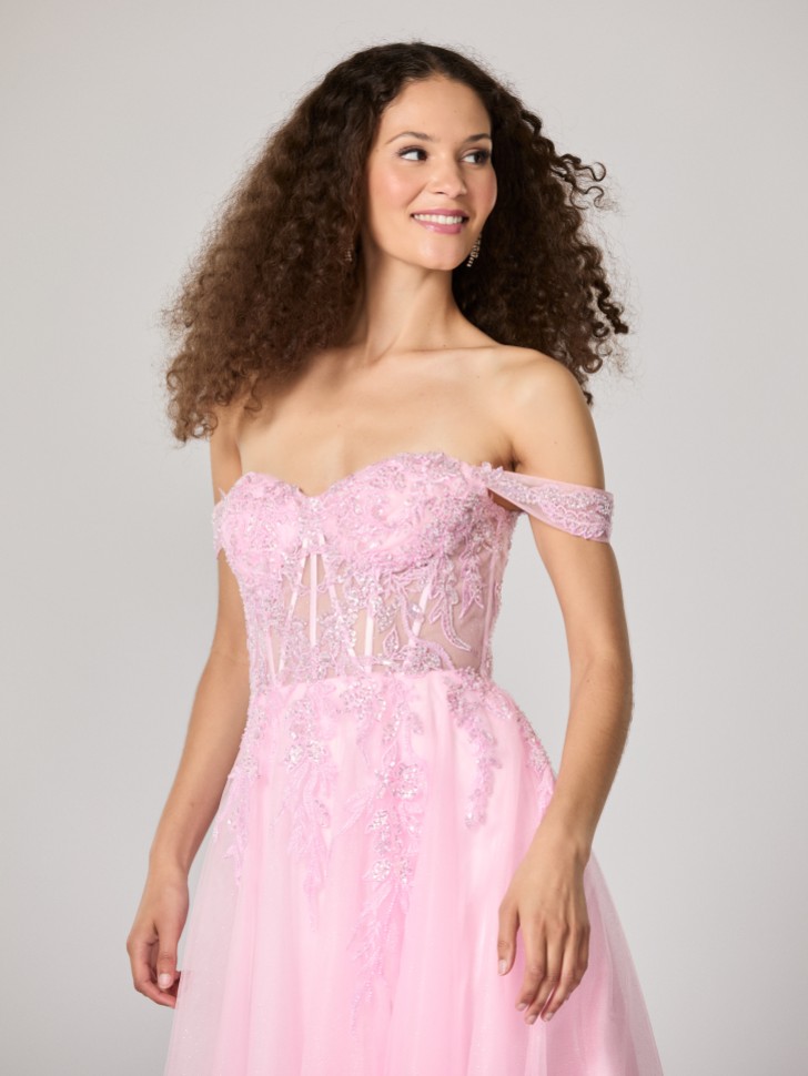 Tiffanys Destiny Pink TFY Prom Dress