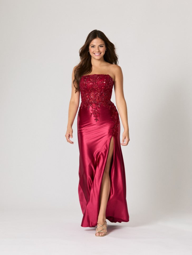 Tiffanys Faith Red TFY Prom Dress