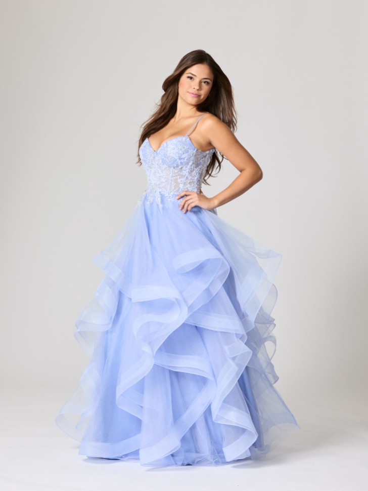 Tiffanys Hayley Indigo TFY Prom Dress